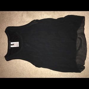 BCBG Black tank top